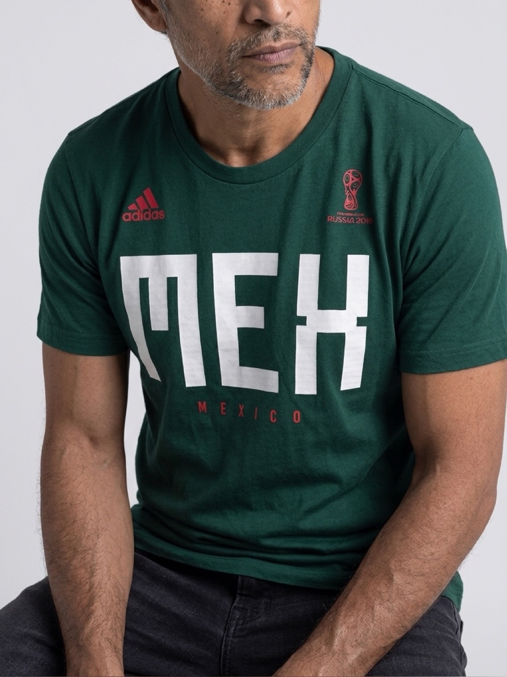 Adidas Mexico Tee FIFA World Cup Russia 2018 Size Medium
